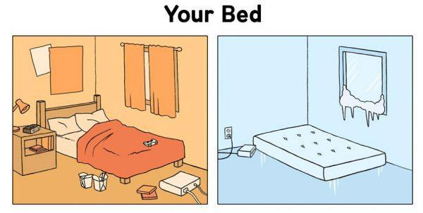 Illustration de l'article : 7 illustrations of how things change after a breakup!