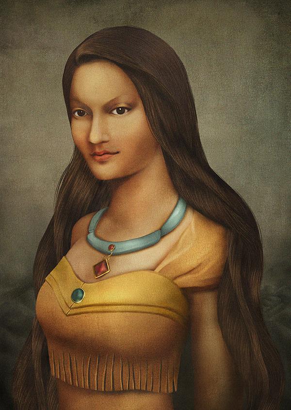 Illustration de l'article : 10 Disney princesses imagined in the 15th century!