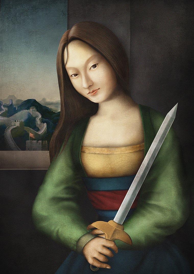 Illustration de l'article : 10 Disney princesses imagined in the 15th century!