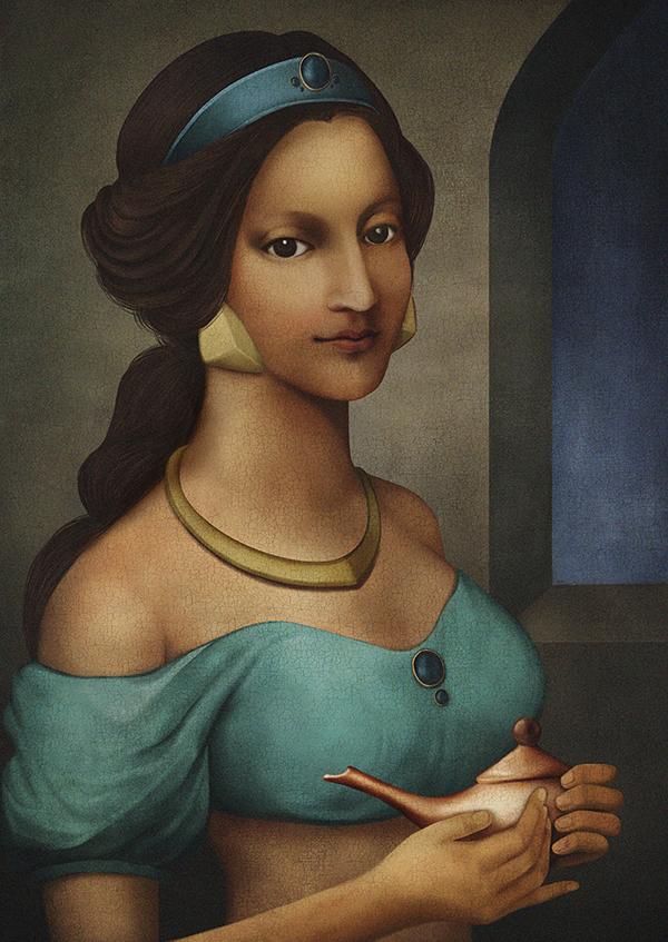 Illustration de l'article : 10 Disney princesses imagined in the 15th century!