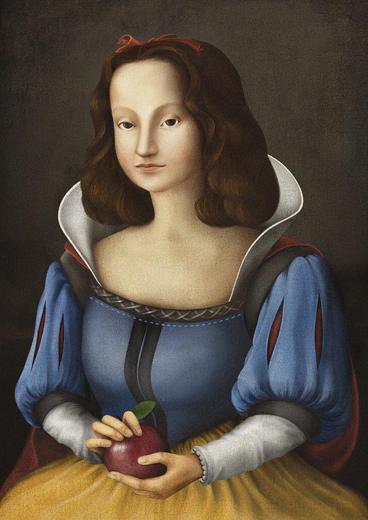 Illustration de l'article : 10 Disney princesses imagined in the 15th century!