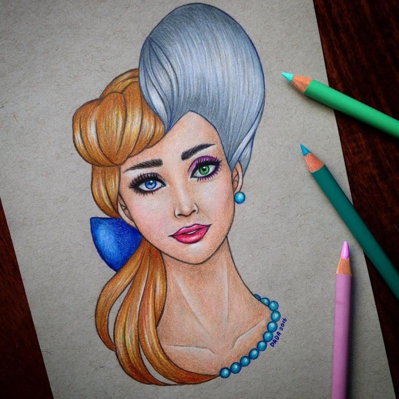Illustration de l'article : 11 original mash-ups of Disney characters!