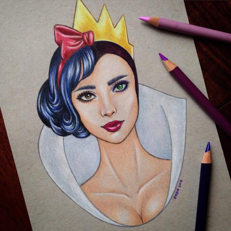 Illustration de l'article : 11 original mash-ups of Disney characters!
