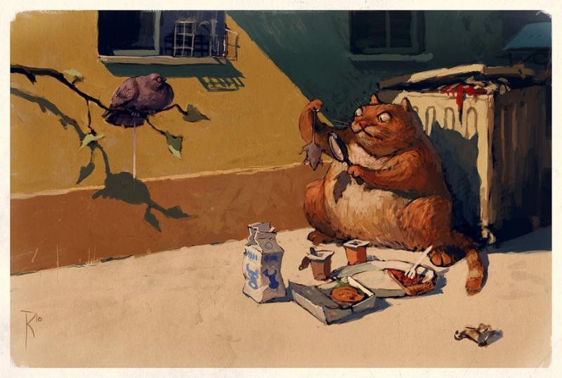 Illustration de l'article : 15 satirical illustrations that show the sad reality of this world. Which ones are the most alarming?