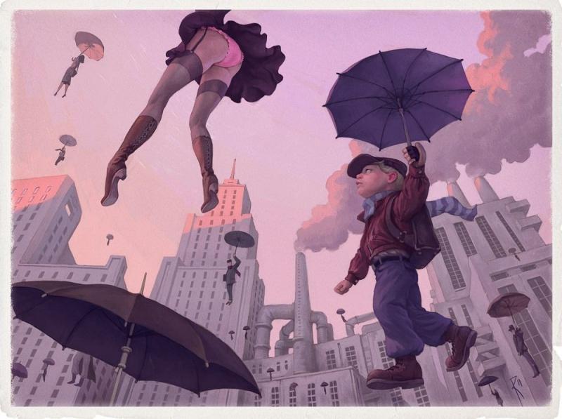 Illustration de l'article : 15 satirical illustrations that show the sad reality of this world. Which ones are the most alarming?