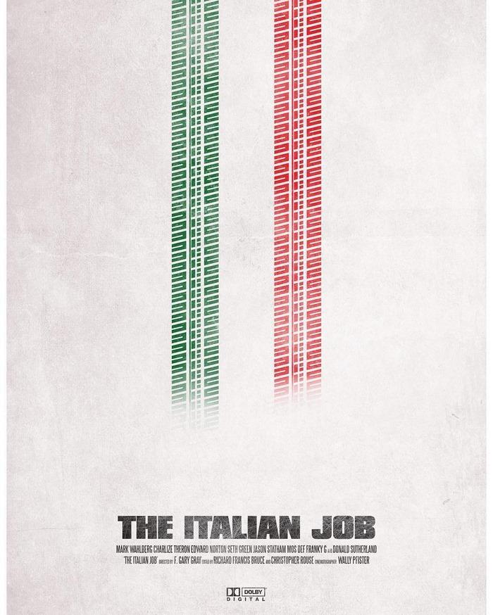 Illustration de l'article : A list of 20 famous movie posters done in minimalist style! Which ones are the best?