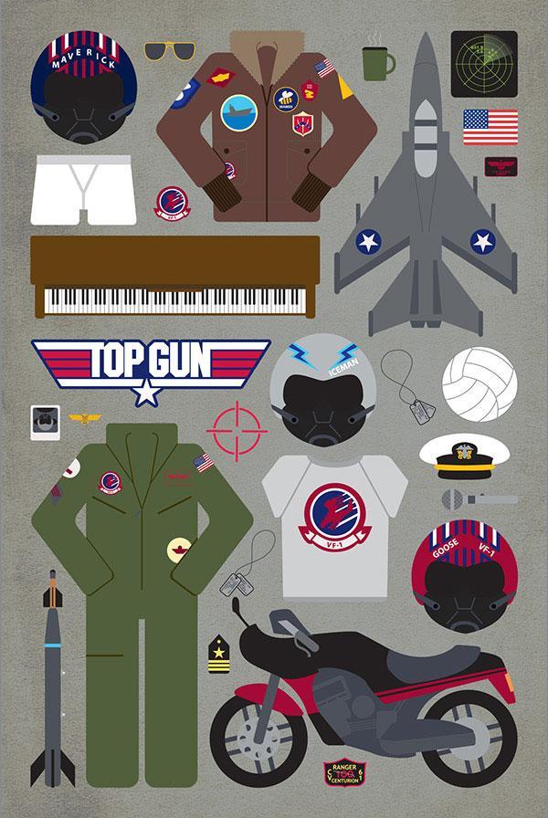 Illustration de l'article : 10 minimalist posters that perfectly adapt the greatest successes in film!
