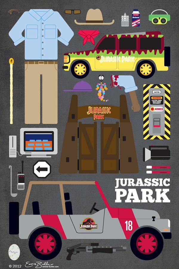 Illustration de l'article : 10 minimalist posters that perfectly adapt the greatest successes in film!