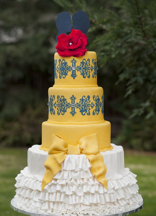 Illustration de l'article : 20 wedding cakes for anyone who loves Disney