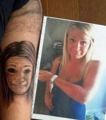Illustration de l'article : Top 37 portrait tattoos that were total fails
