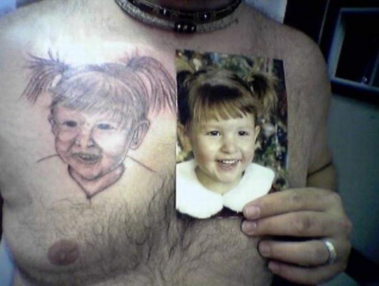 Illustration de l'article : Top 37 portrait tattoos that were total fails
