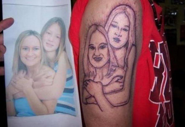 Illustration de l'article : Top 37 portrait tattoos that were total fails