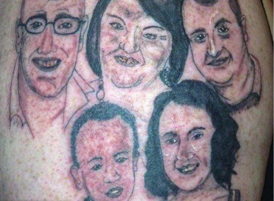 Illustration de l'article : Top 37 portrait tattoos that were total fails