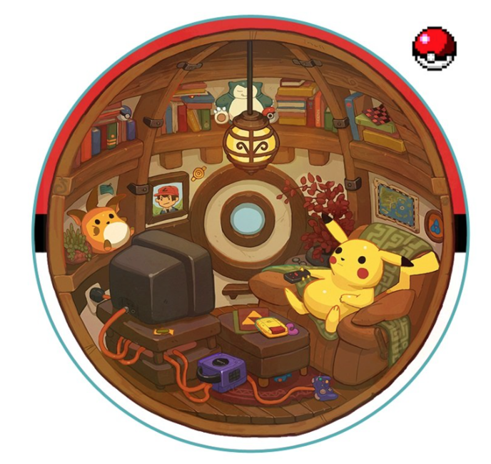 Illustration de l'article : 19 Pokéballs as seen from the inside, when Pokémons are resting! Which ones are the most creative?