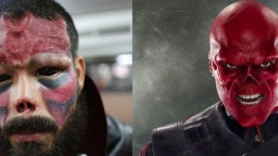 Illustration : Willing to do anything to look like Red Skull, the Marvel super villain