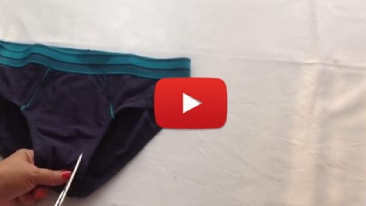 Now here's a way to recycle the old underwear that you don't wear