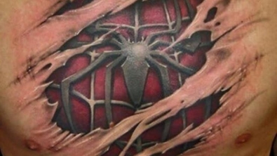 Illustration : "30 of today's most impressive 3D tattoos... Finally some originality!"