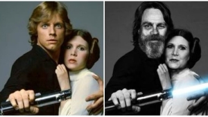 Illustration : "Before and after, look at how the Star Wars actors have changed"