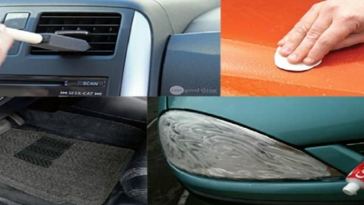 12 little economical things you can do to keep your car clean!