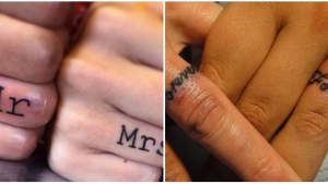 Illustration : "What if we replaced wedding rings with unique tattoos? These 19 people did!"