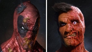 Illustration : " 13 completely realistic illustrations of Marvel and DC Comics heroes"