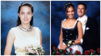 Illustration : 14 photos of American celebrities at their prom before they became famous 