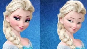 Illustration : "8 Disney princesses imagined without any makeup!"