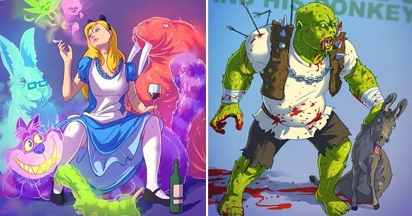 Top 30 badass versions of the most famous characters from our childhood