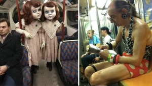 Illustration : "23 totally crazy photos taken in the subway!"