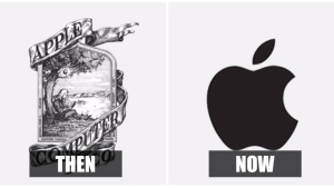 Illustration : "14 major brand logos that have undergone changes over time"