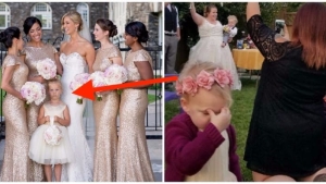Illustration : "20 sidesplitting photos of kids stealing the show at weddings"