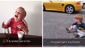 Illustration : "22 hilarious photos of kids having tearful meltdowns over the pettiest things"