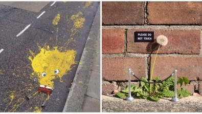 Illustration : "25 glowing examples of street art that have livened up an urban landscape"
