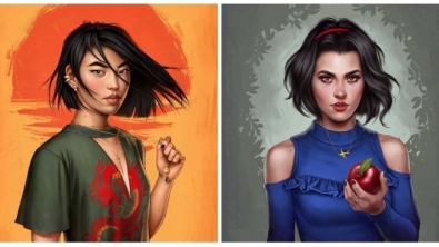 Illustration : This artist shows how Disney princesses would look in 2017