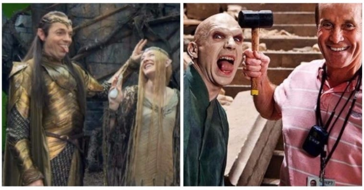 31 behind-the-scenes photos from some famous movies