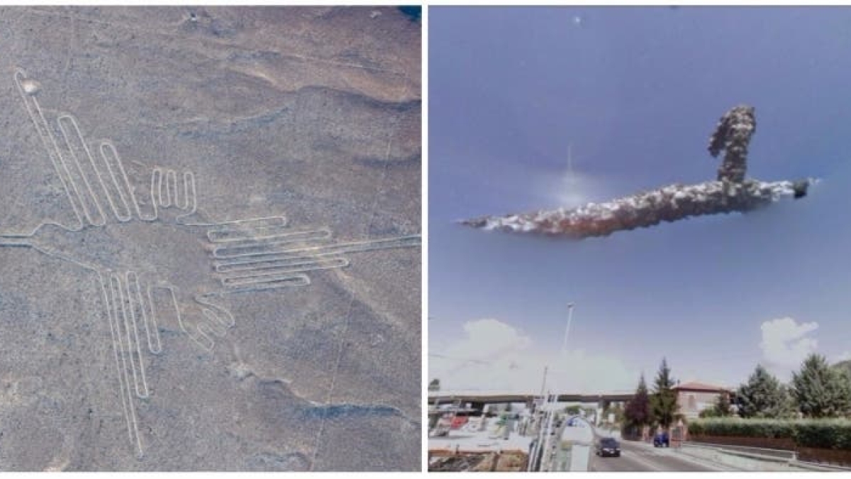 14 mindblowing sights caught by Google Earth