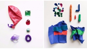 Illustration : "Every day, this mom photographs what she finds in her preschool son’s pockets"
