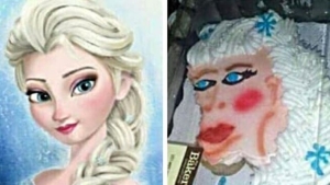 Illustration : "18 people who learned the hard way that baking isn't a piece of cake!"