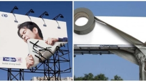 Illustration : "19 clever and creative billboard ads"