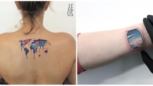 Illustration : "20 tattoos that every traveler will love"