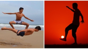 Illustration : "25 perfectly timed amateur photos"
