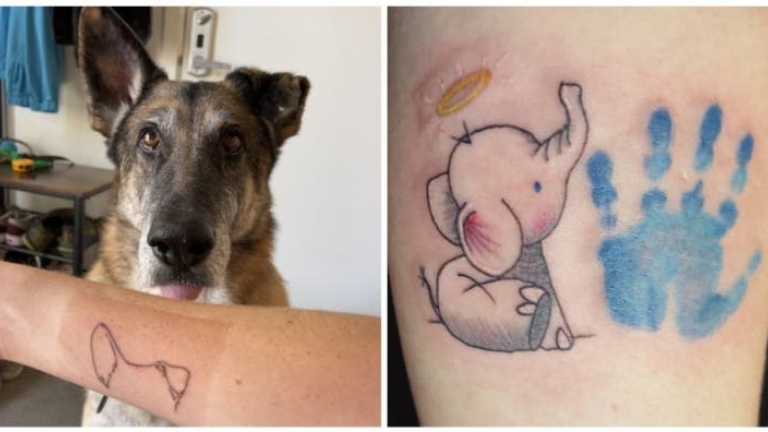 20 tattoos that have a touching story to tell