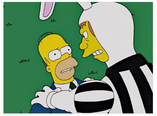 Illustration de l'article : These scenes from “The Simpsons” look a lot like scenes from movies! Which are the most disturbing?