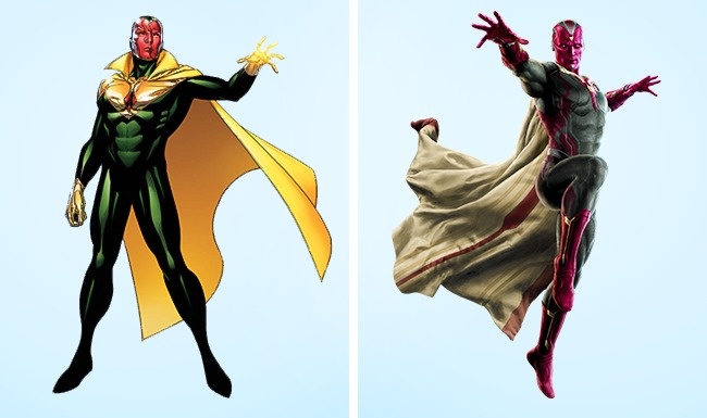 Illustration de l'article : These 15 super heroes from DC Comics and Marvel have been revamped by the film industry