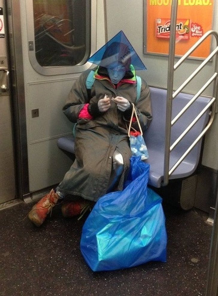 Illustration de l'article : 17 characters and creatures seen on the subway