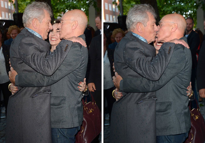 Illustration de l'article : 20 awesome photos that sum up the close friendship between Patrick Stewart and Ian McKellen