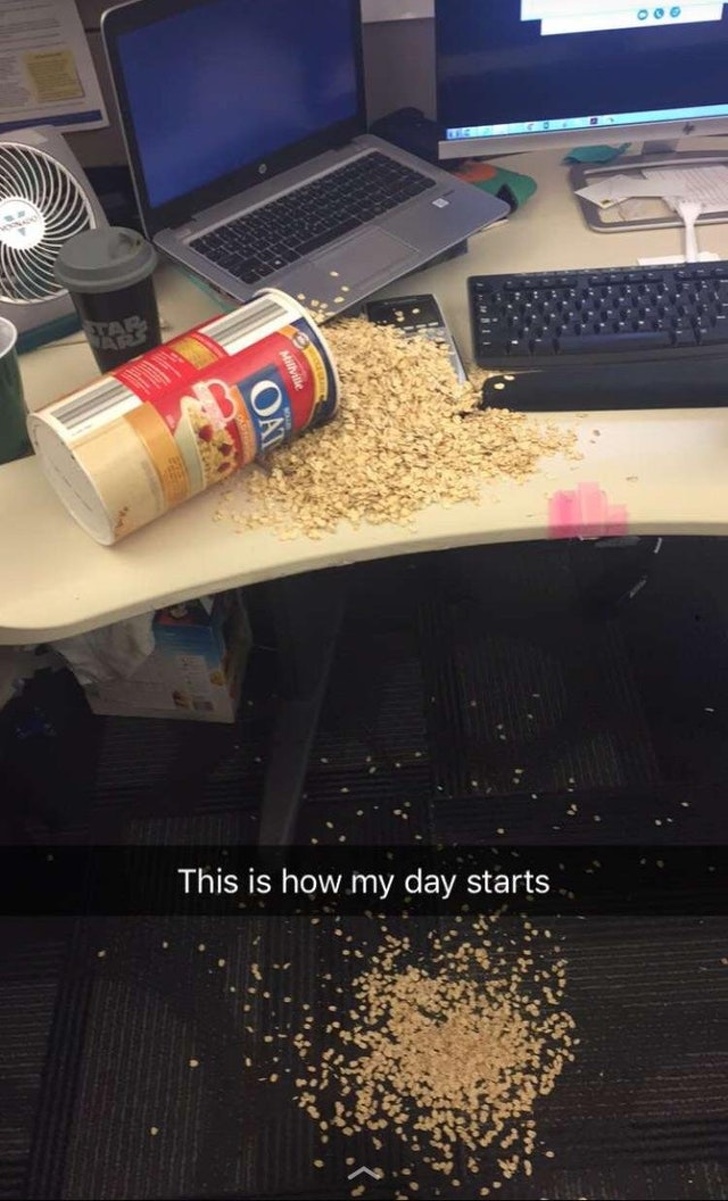 Illustration de l'article : 22 people who didn't have the best start to their day