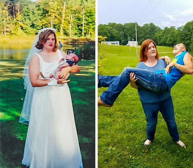 Illustration de l'article : 23 hilarious updated family photos