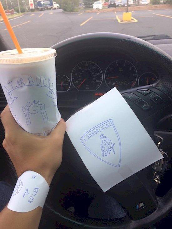 Illustration de l'article : 14 people who pretended to be rich!