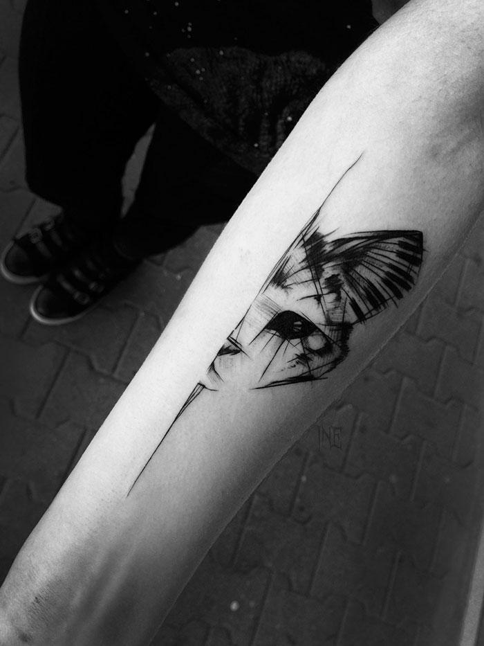 Illustration de l'article : 21 tattoo ideas made to appear imperfect but that are actually quite beautiful!